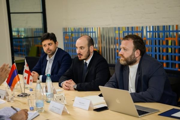 ინოვაციების და ტექნოლოგიების სააგენტოს თავმჯდომარე, საქართველოში სომხეთის რესპუბლიკის ელჩს შეხვდა